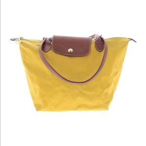 Yellow Longchamp Purse